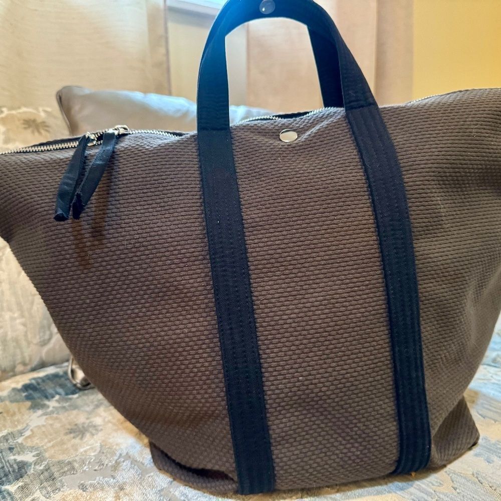 CABAS LARGE TOTE IN BROWN - Picture 10 of 13